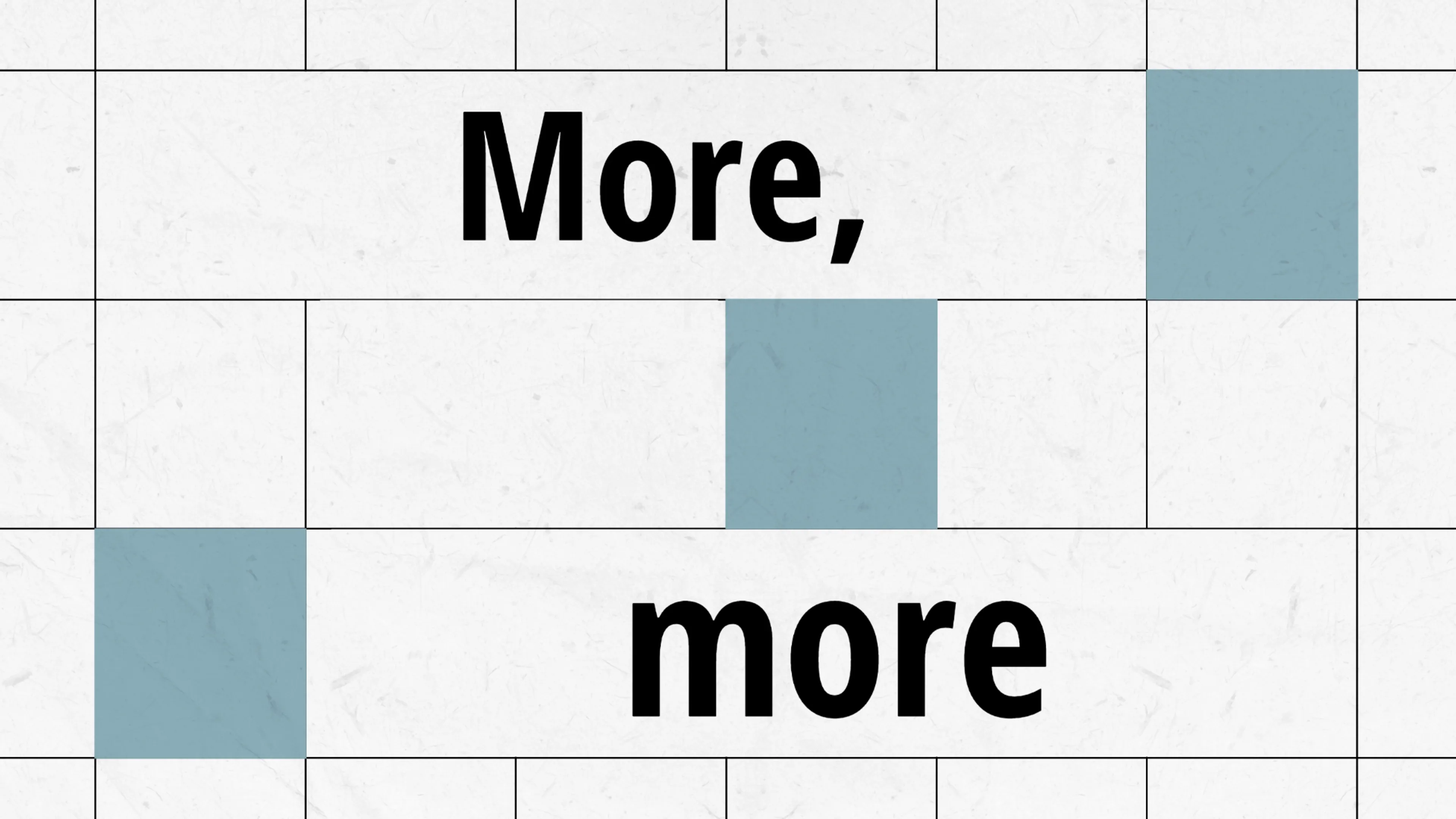 More, More poster